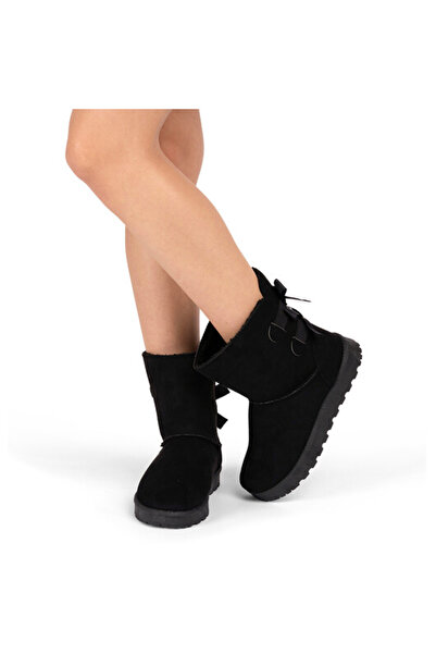 Sofia Store Cizme dama imblanite cu fundite decorative Georgie