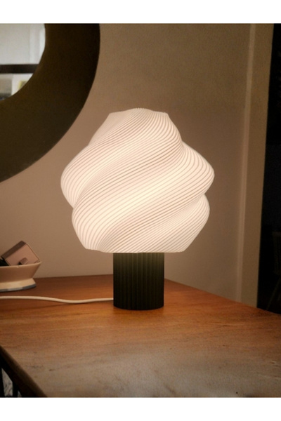 Laraheiser 27 cm Modern Twisted Design Lampshade - Stylish Night Light and Ta...