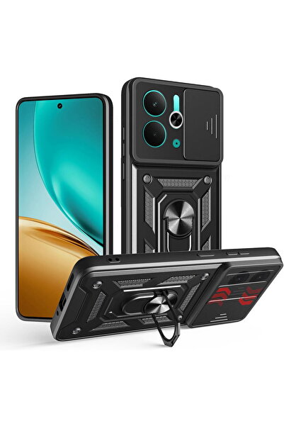 Techsuit Husa pentru Realme 14 / Realme 14T - CamShield Series - Black