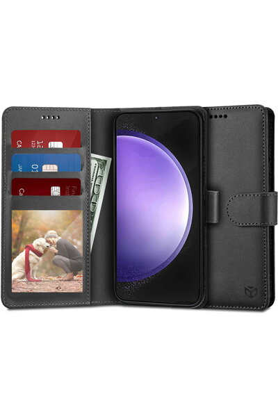 Techsuit Husa pentru Xiaomi Redmi Note 13 5G - Diary Book - Black