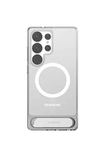 TORRAS Husa pentru Samsung Galaxy S25 Ultra - Pstand - Clear