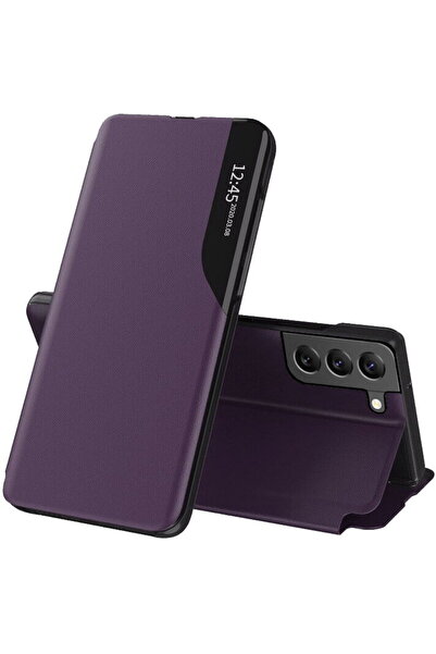 Techsuit Husă pentru Samsung Galaxy S22 5G - Seria eFold - Mov