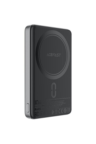 Acefast KF2349145, 10000 mAh, 20 W, Negru