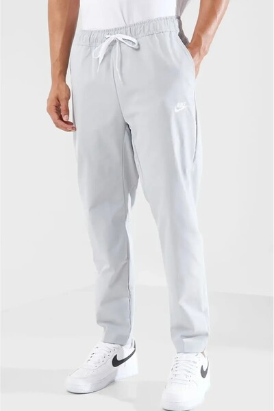 Nike Clup Woven Taper Leg Men's Gray Sports Sweatpants