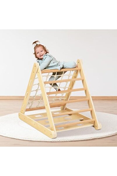 OEM Set de cățărat 3în1 pentru copii mici, triunghi de cățărat cu 3 laturi, M...