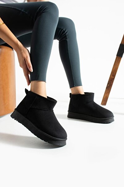 Neon Shoes أحذية شتوية نسائية من جلد الغزال للمنزل والخارج، موديل UG، نعل سمي...