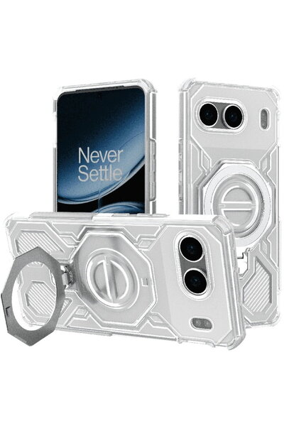 Techsuit Husa pentru OnePlus Nord 4 - Carbon Shield PRO - White Transparent