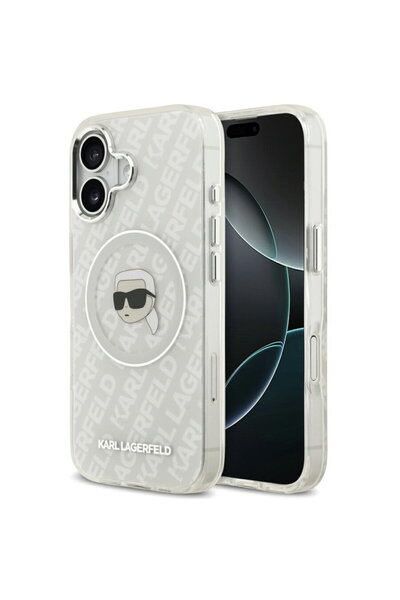 Karl Lagerfeld Θήκη για iPhone 17 - IML Karl Head Logo MagSafe (KLHMP17SHMKBK...
