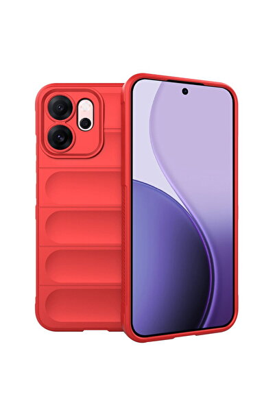 Techsuit Case for Oppo Reno14 F / Reno14 FS 5G - Magic Shield - Red