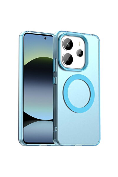 Techsuit Husa pentru Xiaomi Redmi Note 14 5G - CandyCase MagSafe - Blue