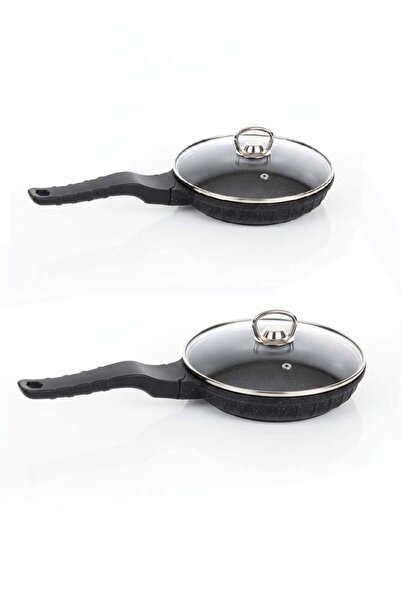 Schafer Famos 2-Piece Cast Iron Pan Set with Glass Lid (20 – 24 cm)