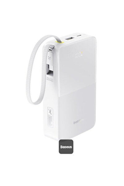 Baseus E0027700, 20000 mAh, 22,5 W, Alb