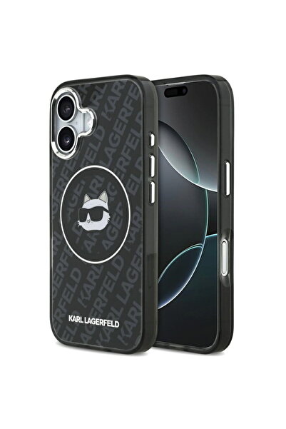 Karl Lagerfeld Husa pentru iPhone 17 - IML MagSafe (KLHMP17SHMKBCHOK) - Black...