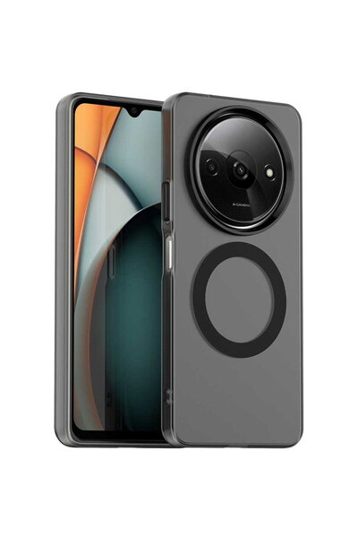 Techsuit Husa pentru Xiaomi Redmi A3 / Redmi A3x - CandyCase MagSafe - Black