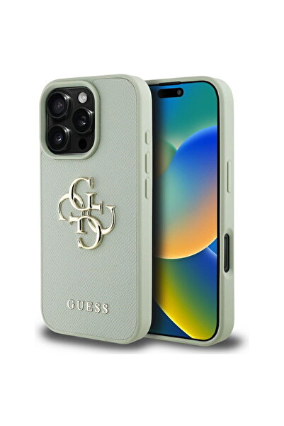 Guess Husa pentru iPhone 16 Pro - Hardcase Grained Big 4G Logo Small Classic ...