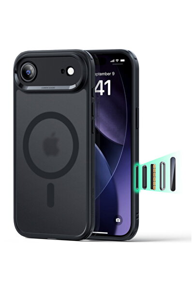 ESR Husă pentru iPhone 17 Air - Classic Hybrid HaloLock - Negru Mat