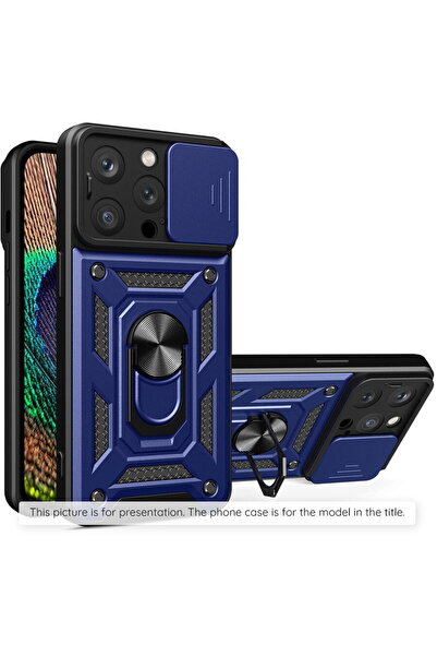 Techsuit Husa pentru Motorola Moto G05 / E15 - CamShield Series - Blue
