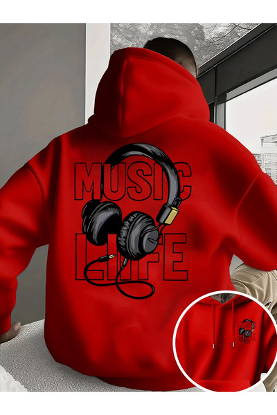 GHZAL Home Collection Special Design Oversized Sweatshirt Hoodie Printed