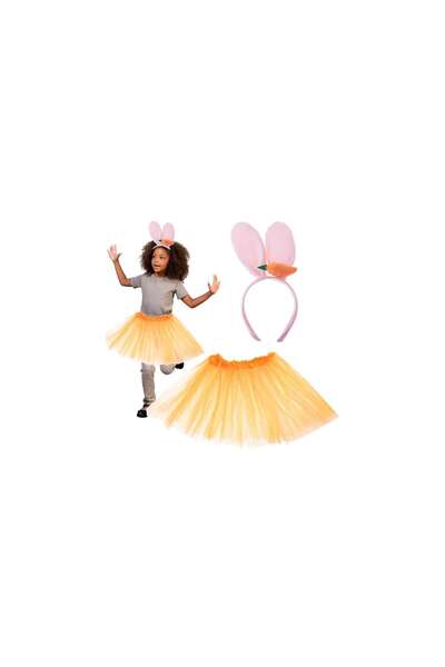 Three top online Bunny Costume Skirt Headband Carrot