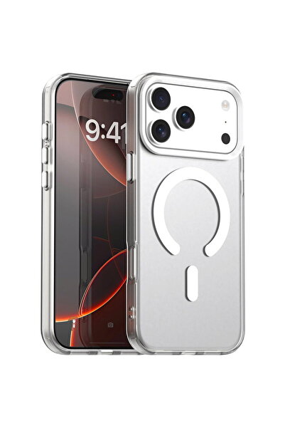 Techsuit Husă pentru iPhone 17 Pro Max - CandyCase MagSafe - Alb