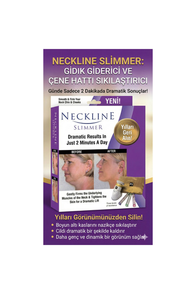 ErCorp Gıdık Giderici Gıdı Eritme Çene Altı Masaj Aleti Boyun Egzersizi