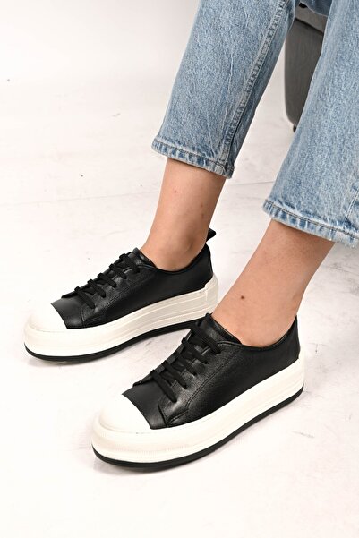 Bestello Lace-Up Thermo Sole Genuine Leather Sneaker 101-23028-01 Women's Shoes