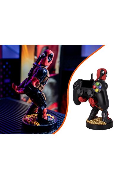 Cable Guys Deadpool 3 'Bringing Up The Rear' Telefon Ve Joystick Tutucu Figür...