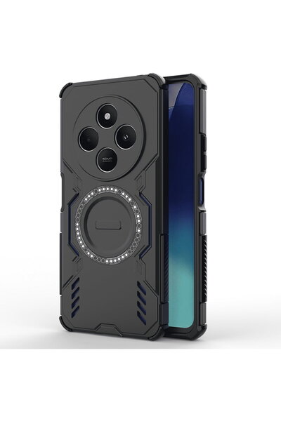 Techsuit Husa pentru Xiaomi Redmi 14C / Poco C75 - ArmorMag Case - Black