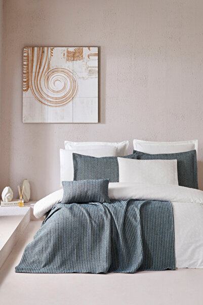 Özdilek Serenity Çift Kişilik Yatak Örtülü Nevresim Takımı