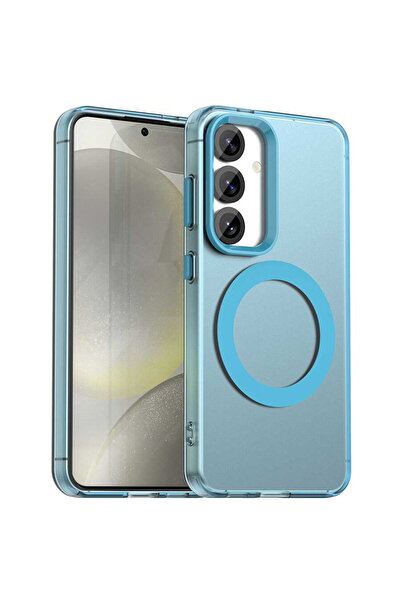 Techsuit Husa pentru Samsung Galaxy S24 FE - CandyCase MagSafe - Blue