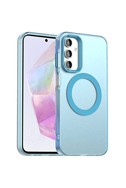 Techsuit Θήκη για Samsung Galaxy A35 5G - CandyCase MagSafe - Μπλε