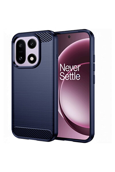 Techsuit Husă pentru OnePlus 15 - Silicon Carbon - Albastru
