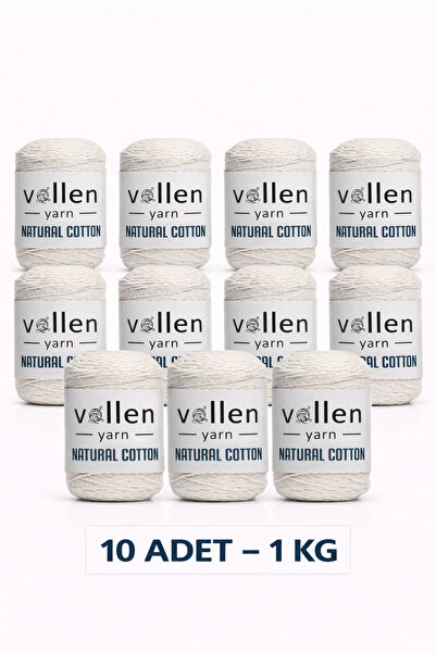 vollen yarn 10 ШТУК 1 КГ, Преміум Натуральний Бавовняний Амігурумі І Панч-Нит...