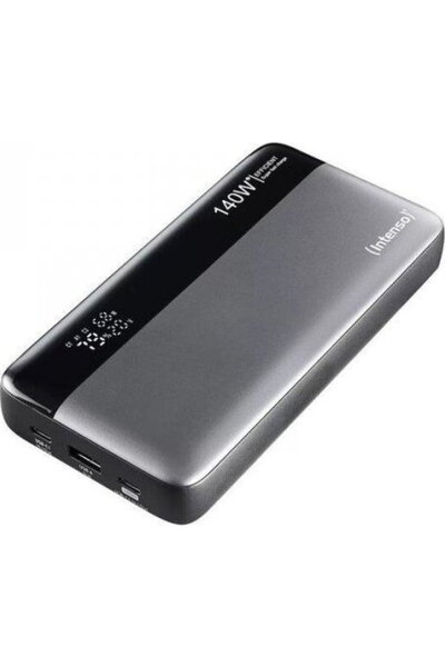 Intenso 7350060, 25.000 mAh, 140 W, Negru