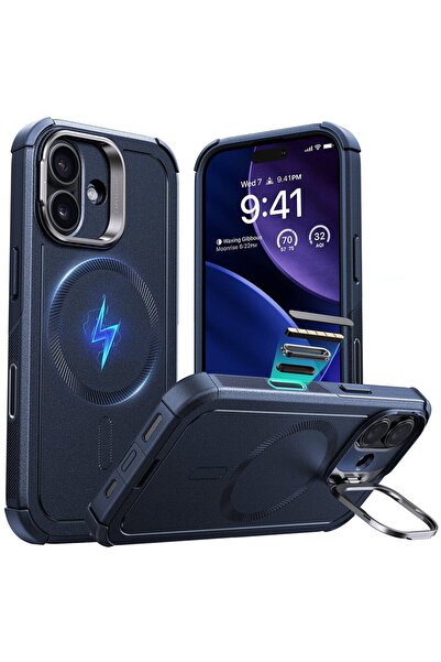 ESR Husa pentru iPhone 17 - Cyber Armor Kickstand - Blue