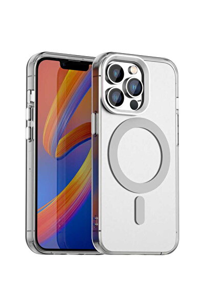 Techsuit Husă pentru iPhone 13 Pro Max - CandyCase MagSafe - Albă