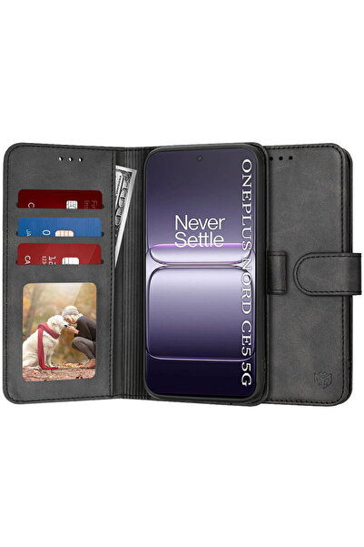 Techsuit Husa pentru OnePlus Nord CE5 - Diary Book - Black