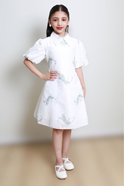 gmax Girls' dress with a striking pattern
