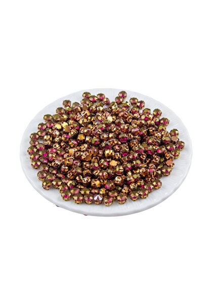 Serhat Aksesuar ve El İşçilik Bordo Gold Kasalı Epoksi Dikme Beyoğlu Taşı SS3...