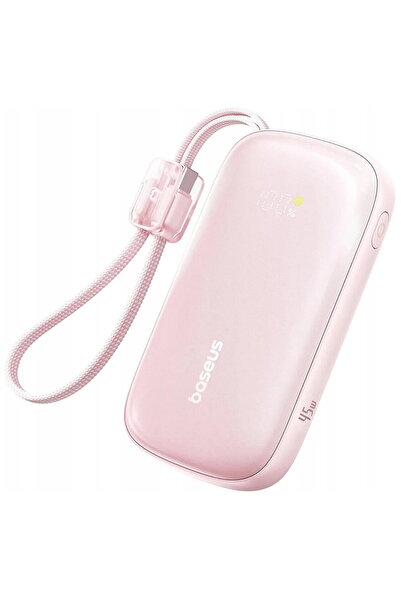 Baseus EnerFill FC21 Qpow 3 Ultra, Cablu Detasabil, 10000mAh, 45W, Digital Di...