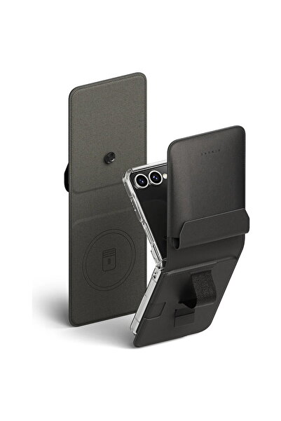 Ringke Husa pentru Samsung Galaxy Z Flip7 - Folio Grip Wallet Magnetic - Black
