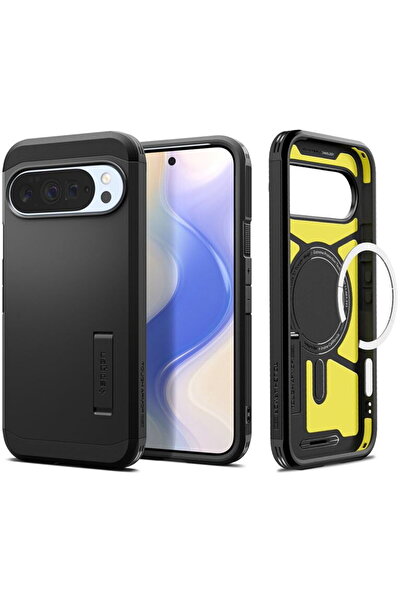 Spigen Husa Tough Armor MagSafe, neagră - Google Pixel 10 Pro XL