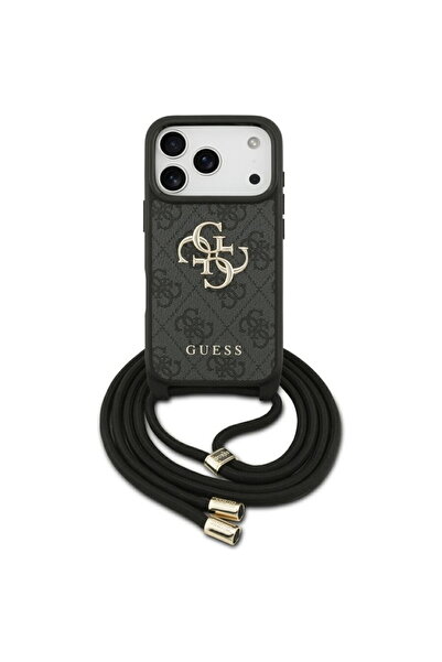 Guess Husă pentru iPhone 17 Pro - Crossbody Cord 4G Big Logo (GUHCP17LP4GMGCR...
