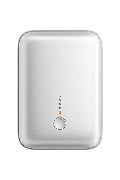 AUKEY 10.000 mAh, 20W two-way incarcare rapida, 1 x USB-C, 1 x USB-A, 180g, alb