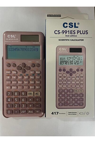 CSL CS-991ES PLUS-PINK Pembe Fonksiyonel Hesap Makinesi