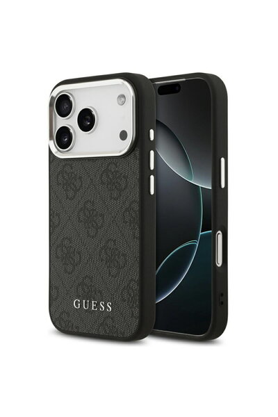 Guess Husă pentru iPhone 17 Pro - Hardcase 4G Classic Logo MagSafe (GUHMP17LP...