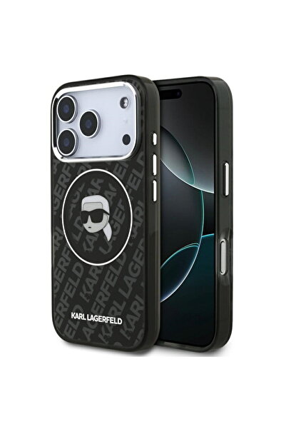 Karl Lagerfeld Husa pentru iPhone 17 Pro Max - IML MagSafe (KLHMP17XHMKBKHOK)...