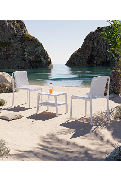 Tilia NES İkili Set Sandalye,Bahçe,Otel, Restoran