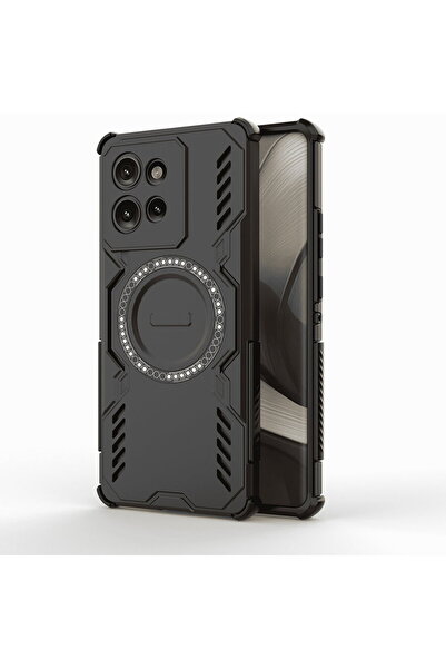Techsuit Husa pentru Motorola Edge 50 - ArmorMag Case - Black