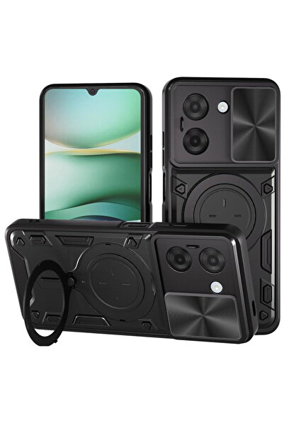 Techsuit Husă pentru Xiaomi Redmi A5 4G (Regional) - CamGuard Pro - Negru